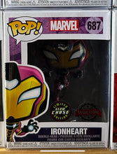 Ironheart (Iron Heart) GLOW CHASE #687 Funko Pop Vinyl! + Protector