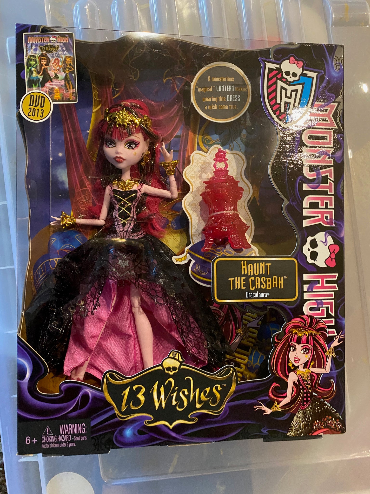 Monster High 13 Wishes Haunt The Casbah Draculaura Doll