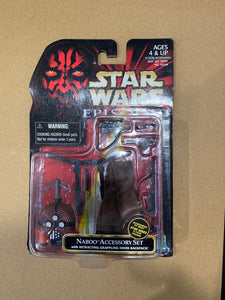 Star Wars Episode 1 NABOO ACCESSORY SET Hasbro 1998