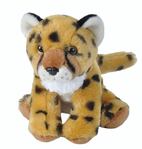 CUDDLEKINS MINI BABY CHEETAH PLUSH SOFT TOY 20CM STUFFED ANIMAL WILD REPUBLIC