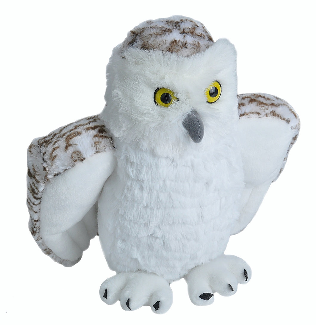 WILD REPUBLIC CUDDLEKINS HEDWIG Style SNOWY OWL SOFT ANIMAL PLUSH TOY 30cm