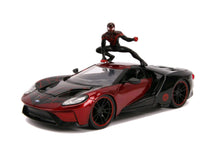 SpiderMan - Miles Morales 2017 Ford GT 1:24 Scale Hollywood Ride