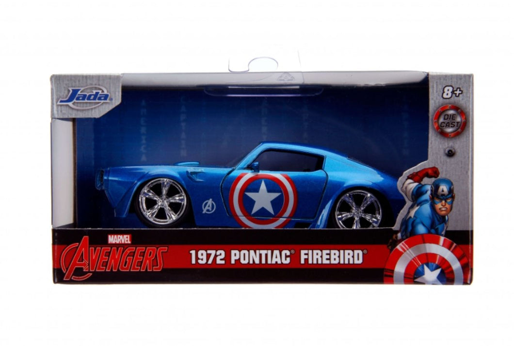 Captain America 1972 Pontiac Firedbird 1:32 Scale Hollywood Ride