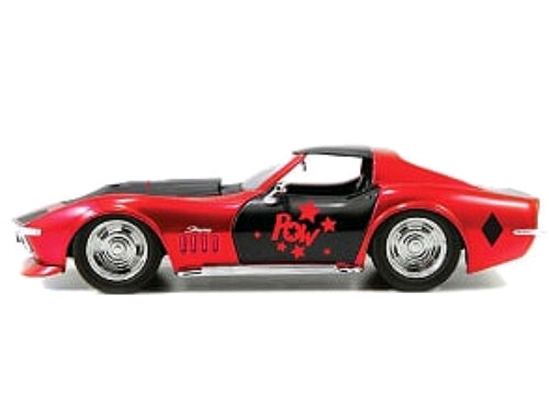Batman '69 Corvette Stingray Harley Quinn 1:32 Scale Hollywood Ride*