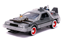 Back to the Future 3 Time Machine Raw Metal 1:24 Scale Hollywood Ride