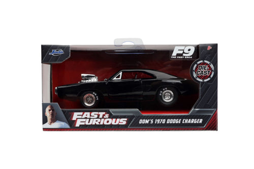 Fast & Furious 9 1970 Dodge Charger Black 1:32 Scale Hollywood Ride*