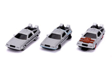 Back to the Future Delorean- Nano Hollywood Rides Vehicle 3 pack