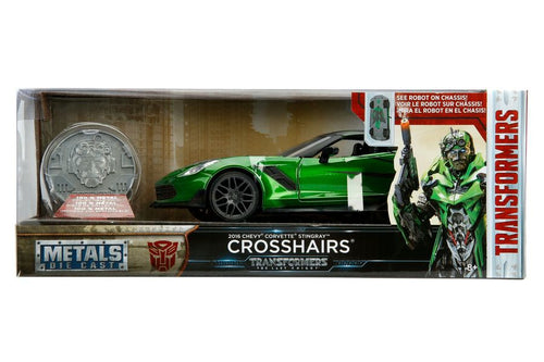 Transformers Chevy Corvette Stingray Crosshairs 1:24 Hollywood Ride