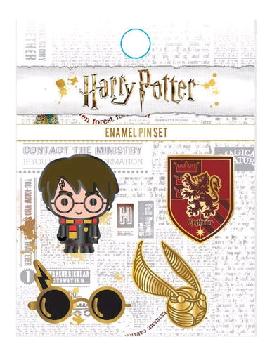Harry Potter - Enamel Pin 4pk BY LOUNGEFLY