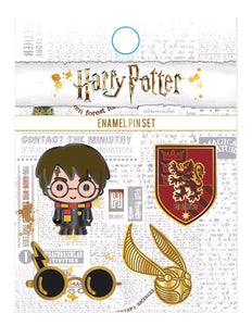 Harry Potter - Enamel Pin 4pk BY LOUNGEFLY