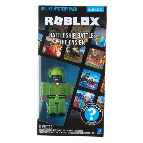 Roblox Deluxe Mystery Figure Series 3 Battleship Battle: The Ensign