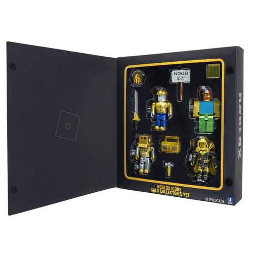 ROBLOX- Four Figure Pack 15th Anniversary Gold Collector's Box