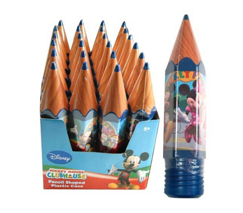 Mickey Mouse Clubhouse Pencil Shaped Plastic Case