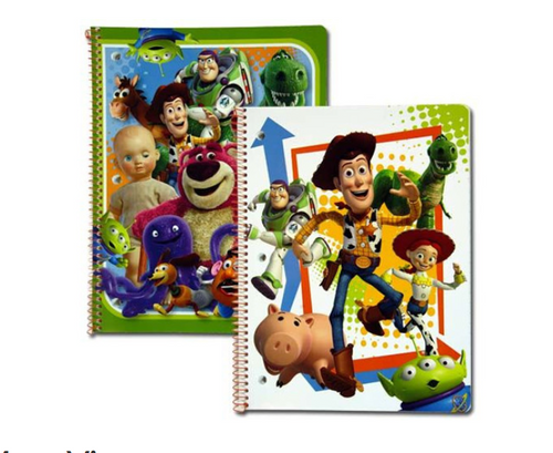 Toy Story 50 Sheet Spiral Note Theme Books