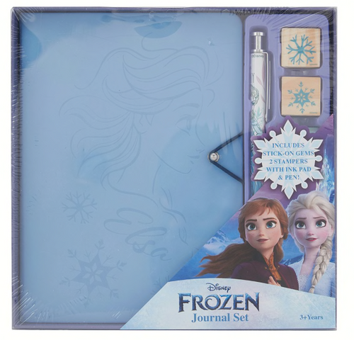 Disney Frozen Journal Set Pen & Stamp