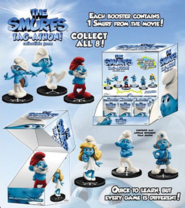 The Smurfs - Tag-A-Thon Collectible Game Piece Figures FROM 2011