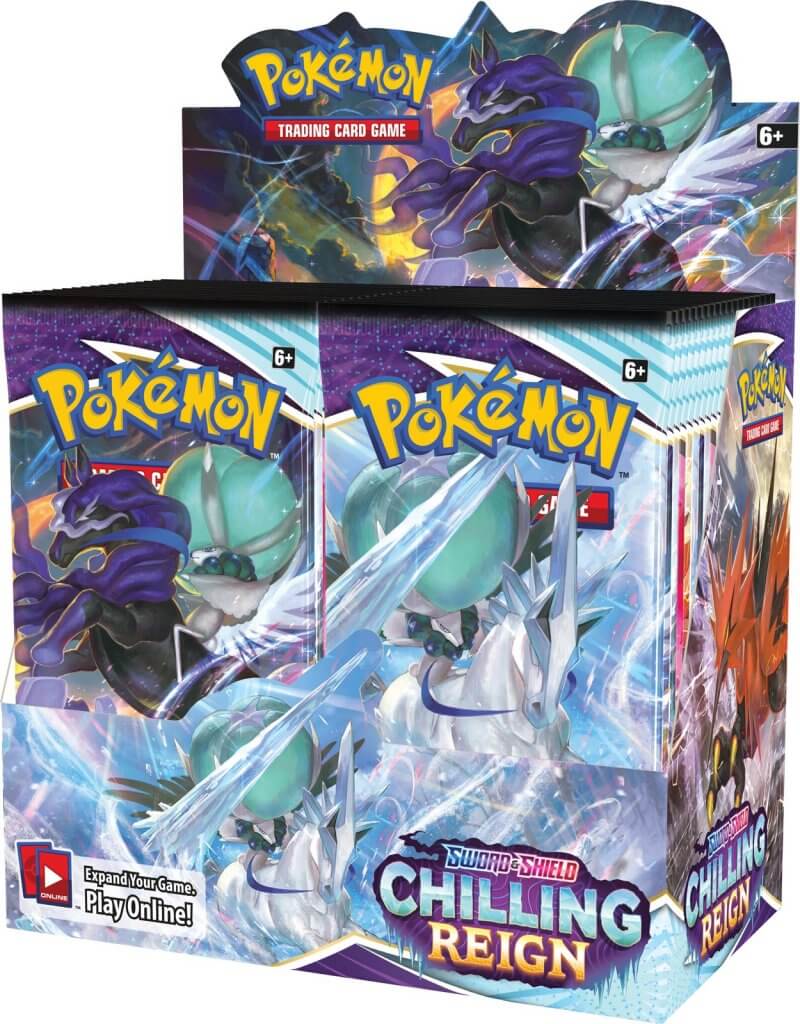 POKÉMON TCG Sword and Shield - Chilling Reign Booster Pack Single