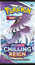 POKÉMON TCG Sword and Shield - Chilling Reign Booster Pack Single