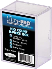 Ultra Pro - Plastic Box 100 Count