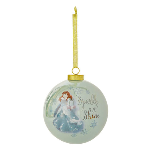 PRINCESS CHRISTMAS: GLASS BAUBLE ARIEL
