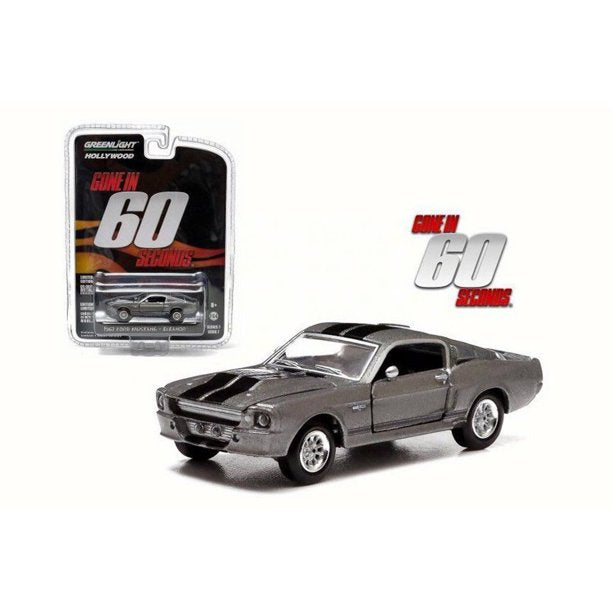 1967 Ford Mustang Custom Eleanor Gone in 60 Seconds 1:64 Diecast Car Model