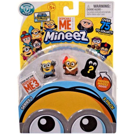 Despicable Me 3 Mineez Series 1 Pack of 3