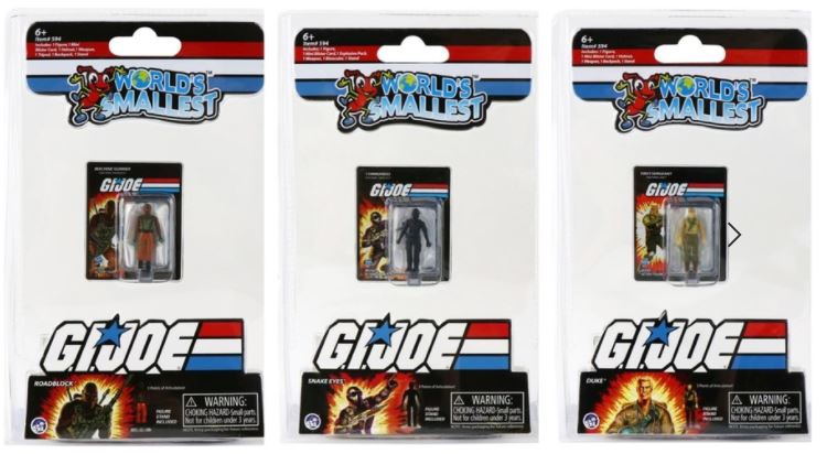 WORLDS SMALLEST-GI JOE VS COBRA FIG