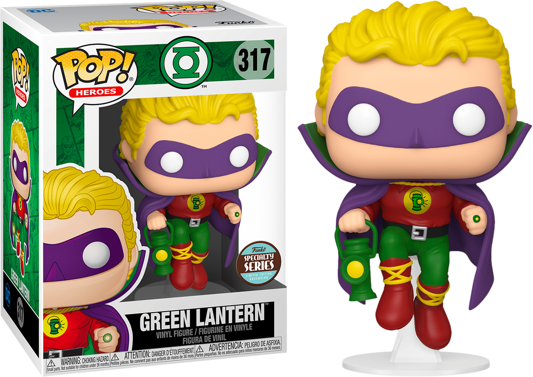 Green Lantern - Green Lantern Alan Scott Classic Specialty Series Exclusive Pop Vinyl! 317