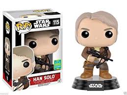 Star Wars - Han Solo with Bowcaster Ep VII Force Awakens  US Exclusive Pop Vinyl! 115