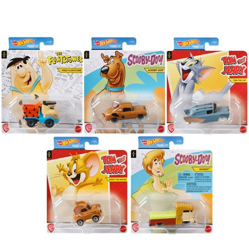 Hanna Barbera ANIMATION Hot Wheels Character Car SET 2021 SCOOBY DOO 956Q