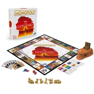 Monopoly - Disney Lion King Edition Board Game with Musical Stand