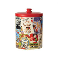 MICKEY MOUSE COLLAGE COOKIE CANISTER DISNEY COLLECTABLE
