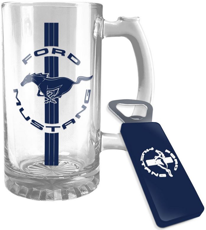Ford Stein Glass and Bottle Opener Pack