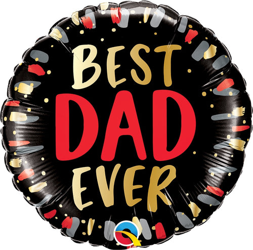 Best Dad Ever Foil Balloon 46cm