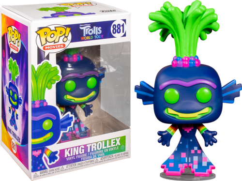 Trolls World Tour King Trollex Pop Vinyl! 881