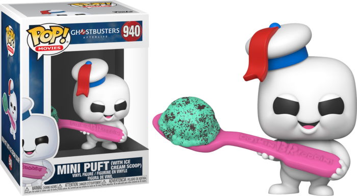 Ghostbusters: Afterlife - Mini Puft with Scoop US Exclusive Pop Vinyl! 940