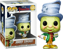 Pinocchio Street Jiminy Diamond Glitter US Exclusive Pop Vinyl! 1026