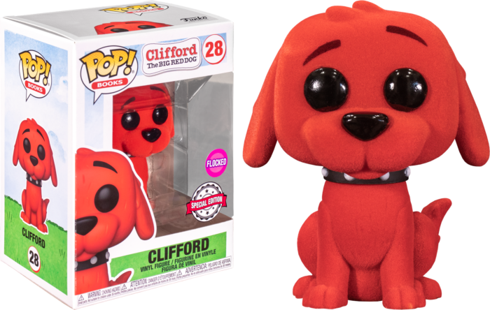 Clifford the Big Red Dog - Clifford Flocked Pop Vinyl! 28