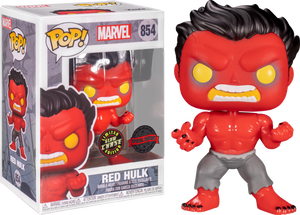 Hulk - Red Hulk Pop Vinyl! 854