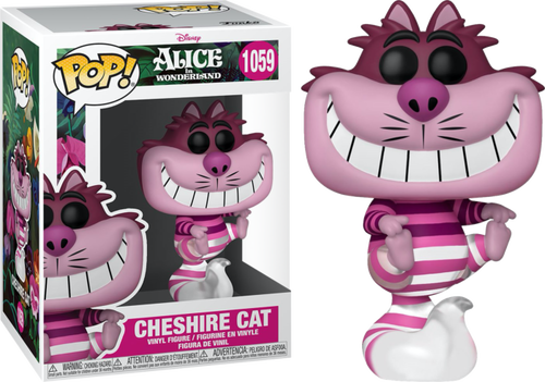 Alice in Wonderland - Cheshire Cat Translucent 70th Anniversary Pop Vinyl! 1059