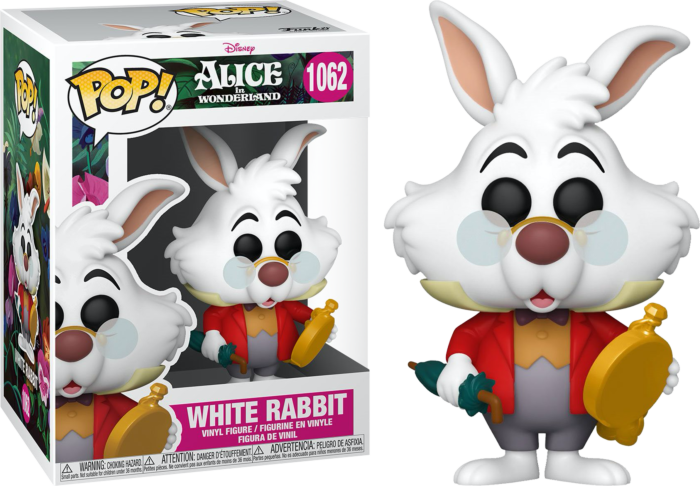 Alice in Wonderland - White Rabbit with Watch 70th Anniversary Pop! Vinyl! 1062