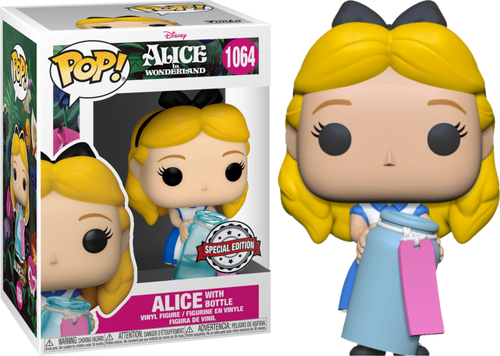 Alice in Wonderland - Alice with Bottle 70th Anniversary Pop Vinyl! 1064