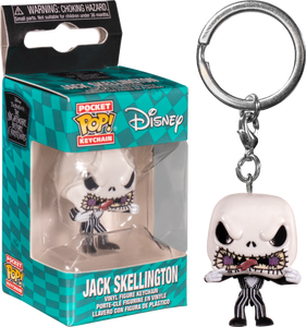 The Nightmare Before Christmas - Jack Scary Face Pocket Pop! Keychain