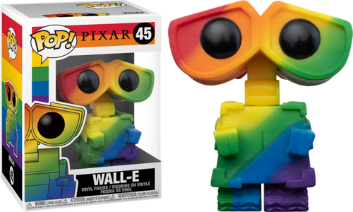 Wall-E - Wall-E Rainbow Pride 2021 Pop Vinyl! 45