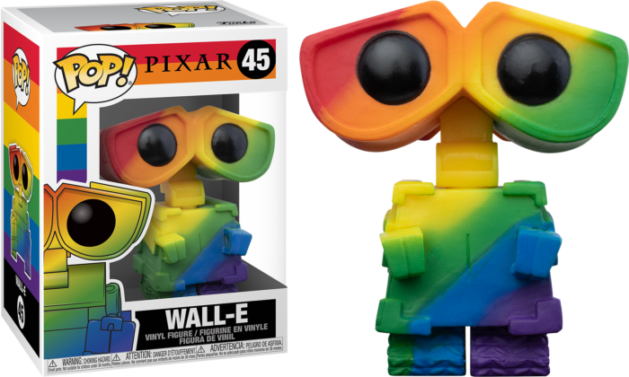 Wall-E - Wall-E Rainbow Pride 2021 Pop Vinyl! 45