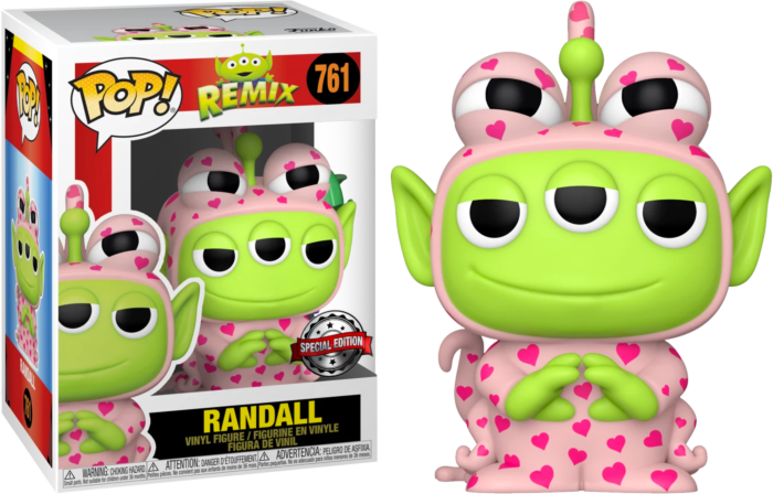 Pixar - Randall Alien Remix Pink Pop Vinyl! 761