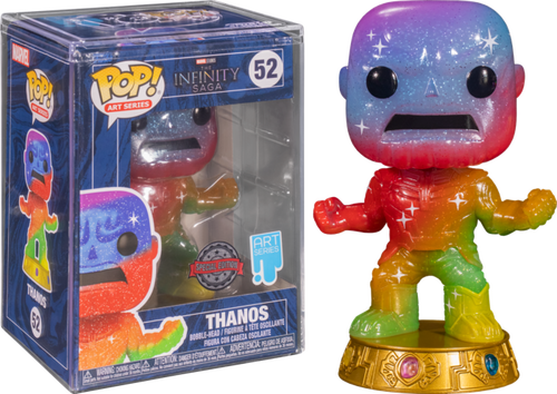 Avengers 4: Endgame - Thanos Infinity Stone Metallic Artist Series Pop! Vinyl Figure with Pop! Protector