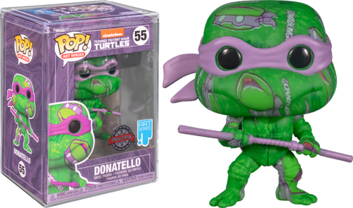 Teenage Mutant Ninja Turtles II: The Secret of the Ooze - Donatello Artist Series Pop Vinyl! 55 with Protector