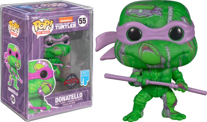 Teenage Mutant Ninja Turtles II: The Secret of the Ooze - Donatello Artist Series Pop Vinyl! 55 with Protector