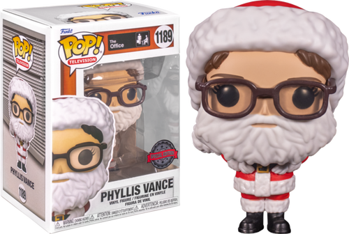 The Office - Phyllis Vance as Santa Pop Vinyl! 1189